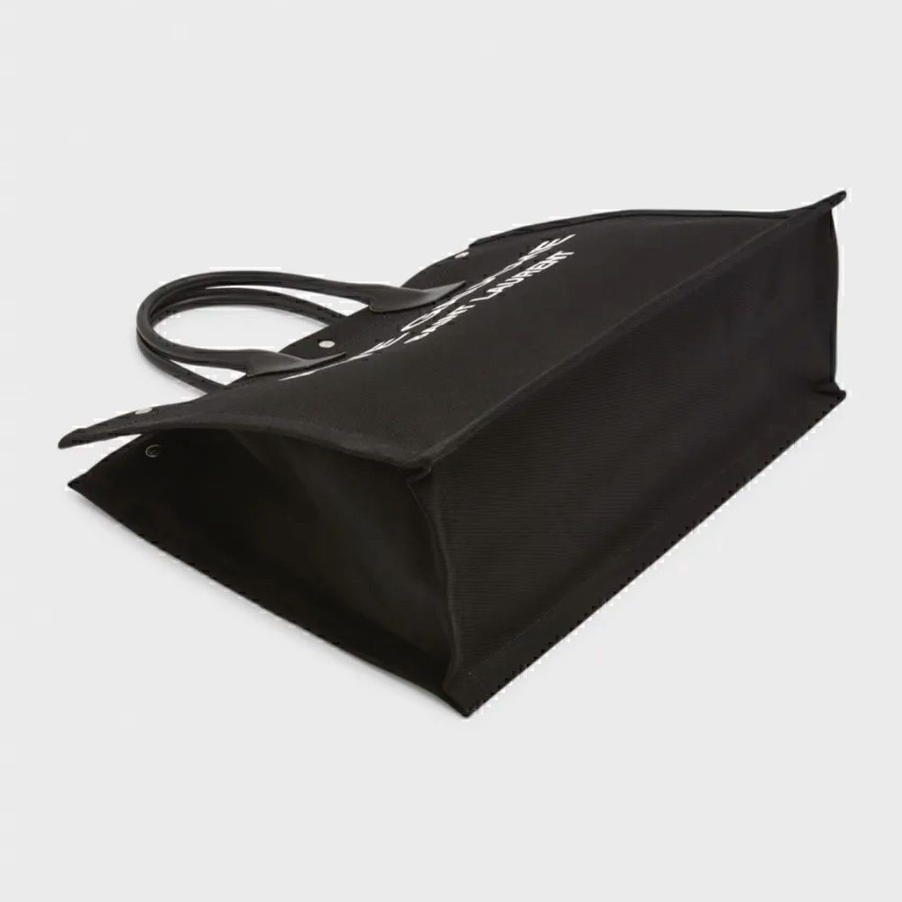 Saint Laurent Rive Gauche black and white tote bag purse brand new never used! - Picture 9 of 16
